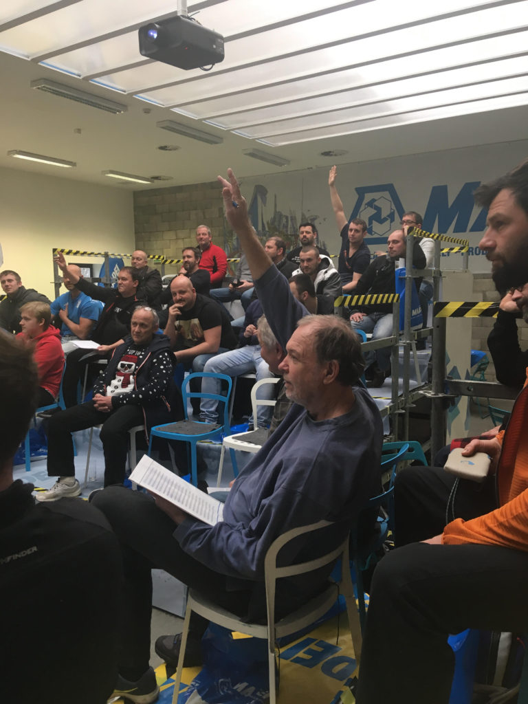 Účast na Mapei demo