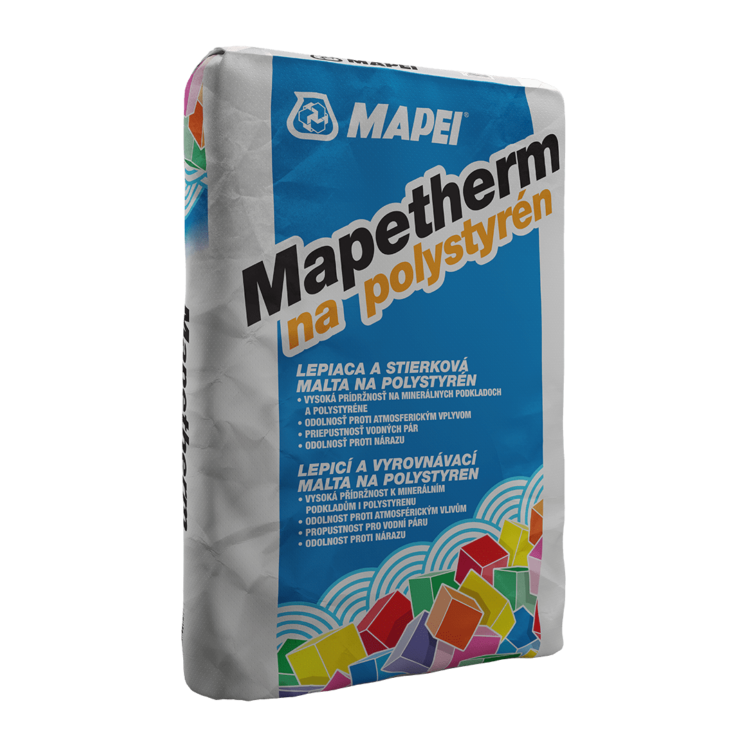 Lepidla ETICS –⁠ Mapetherm na polystyren